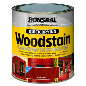 WOODSTAIN M'GANY 250ML RONSEAL - 5010214594757