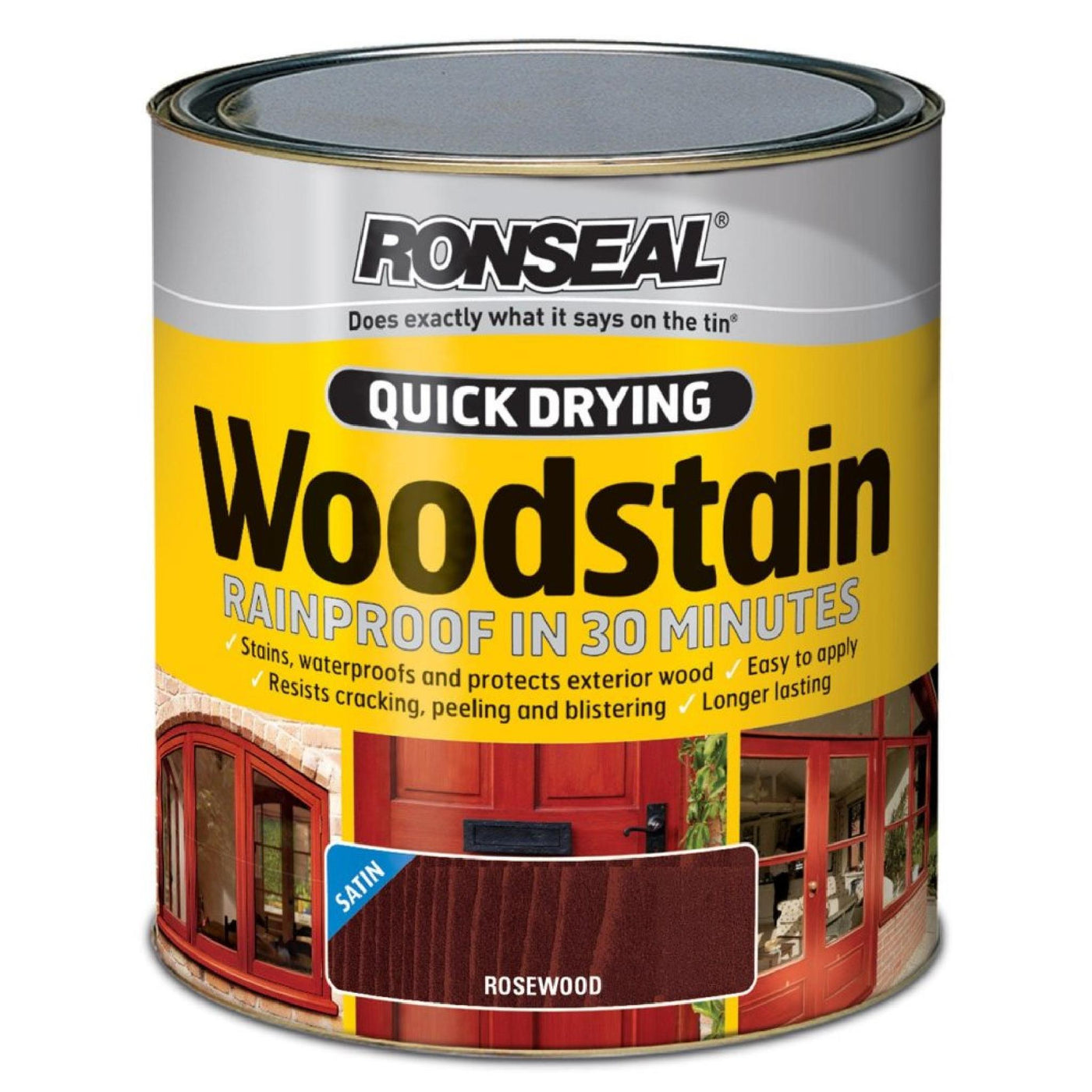 WOODSTAIN ROSEWOOD 750ML RONSEAL 5010214808953 KJS Holdings Inc