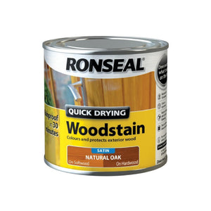 WOODSTAIN NATURAL OAK 250ML RONSEAL - 5010214869459