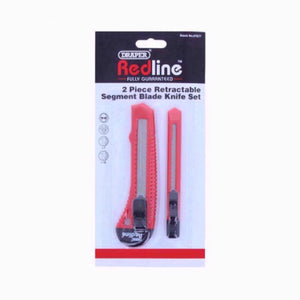 RETRACTABLE KNIFE SET 2PC #08695 /10-202(AA) - 5010559086955