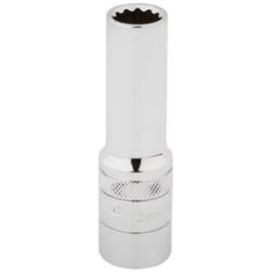 SOCKET 12MM 1/2"DR 12PT DEEP #76578 DRAPER - 5010559765782