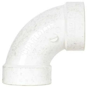 2" PVC DWV 90DEG LONG ELBOW - 611942033560