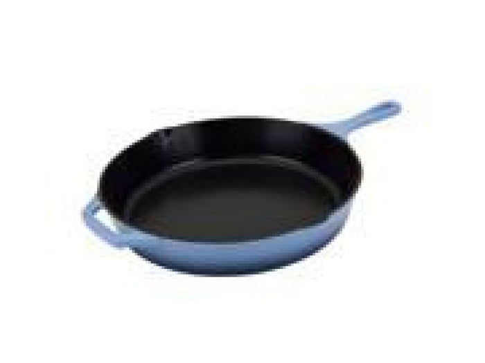 FRY PAN 12' ENAMELED CAST IRON BLUE - 643700259790