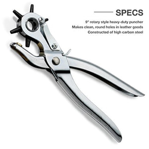 LEATHER PUNCH REVOLVING - 660731151619