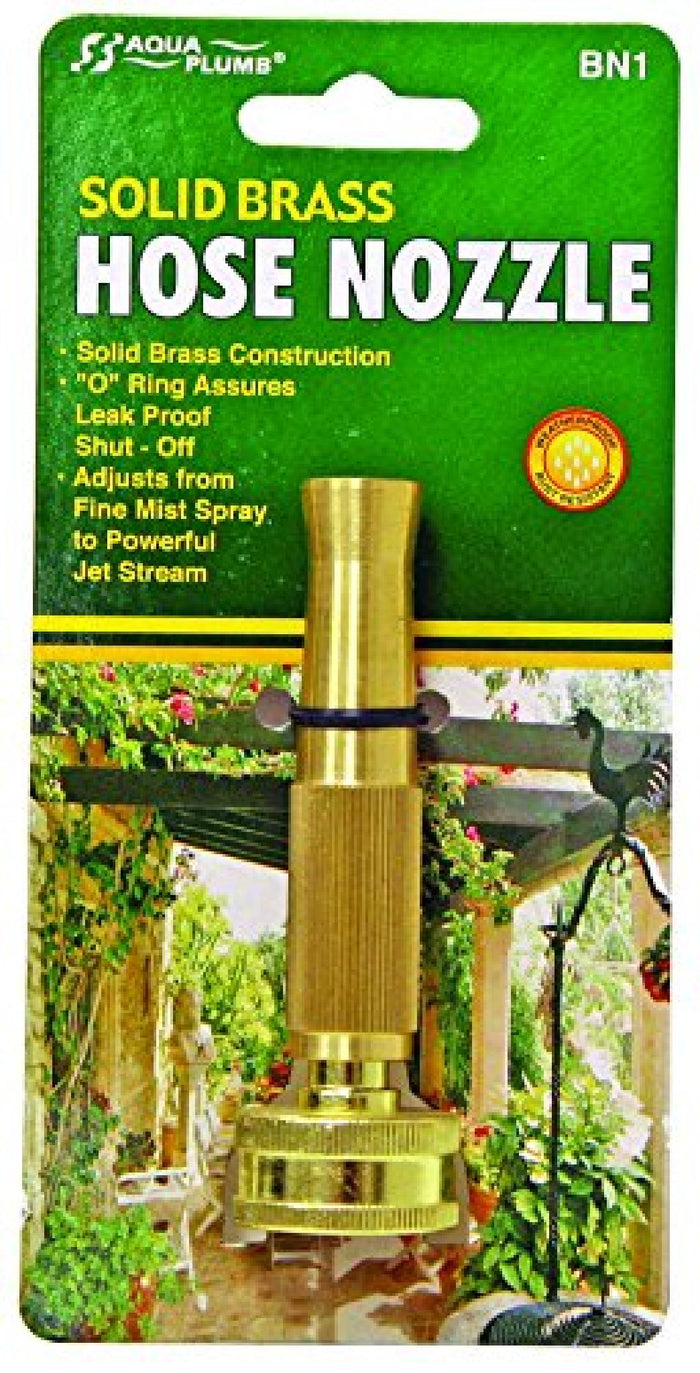 HOSE NOZZLE 4" BRASS - 660731303384