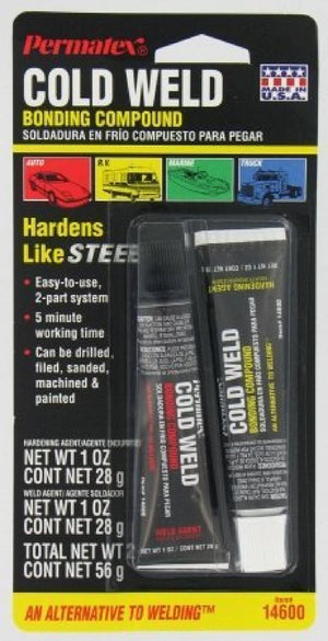 COLD WELD BOND COMPOUND 2.2OZ PERMATEX - 686226146007