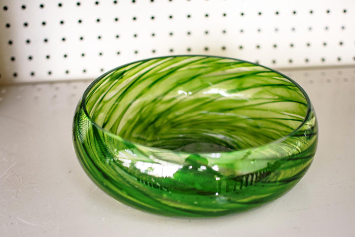 FLOWER VASE CIRCULAR GREEN - 7450054200162