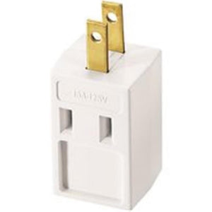 TRIPLE TAP OUTLET MALEAND FEMALE 15A/250V WHITE - 7453001117308
