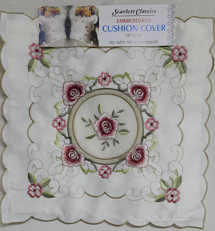 CUSHION COVER POLYESTER 18X18" - 7453089146719