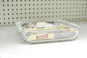 OVEN DISH GLASS SQUARE " GLAD" - 749732780049