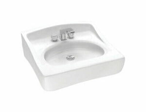 LAVATORY SINK HANDICAP 4" TERRA WHITE - 7500051060877
