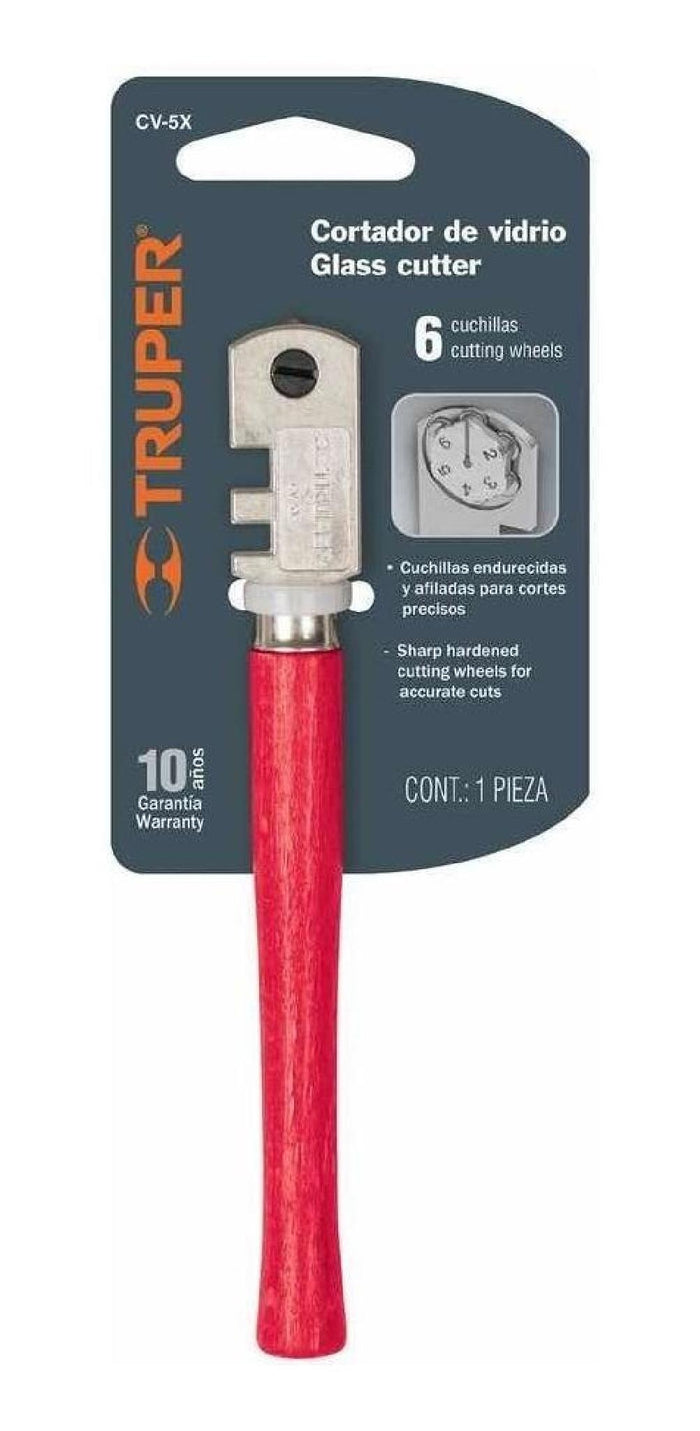 GLASS CUTTER WOOD HANDLE #12954 - 7501206602492