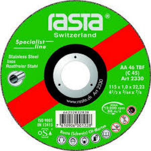 DISC 4 1/2X1/4X7/8 METAL GRIND DEPRESS #3106 - 7610906000405