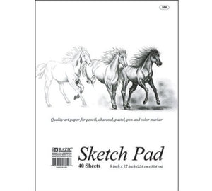 SKETCH PAD 9X12" PREMIUM - 764608005507