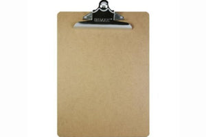 CLIP BOARD 9X12-1/2" BROWN #1803 BAZIC - 764608018033