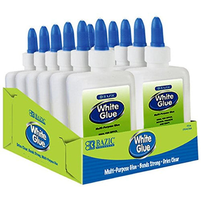 WHITE GLUE  WITH PDQ DISPLAY 4.OZ - 764608020142
