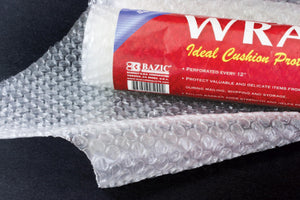 BUBBLE  WRAP 12"X5FT BAZIC - 764608050002