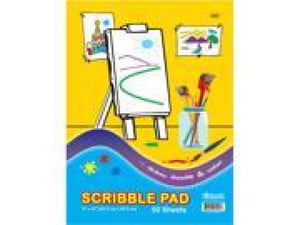 PAD SCRIBBLE 9X12" 50SHEETS #5005 BAZIC - 764608050057