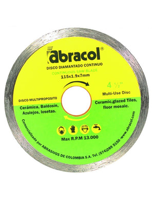 DIAMOND DISC 4-1/2" CONTINUOUS - 7705509021626