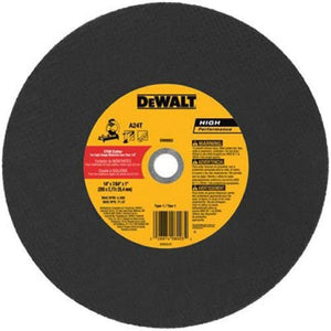 CUTTING DISC 14" X 7/64" X 1" METAL FLAT - 7705509807312