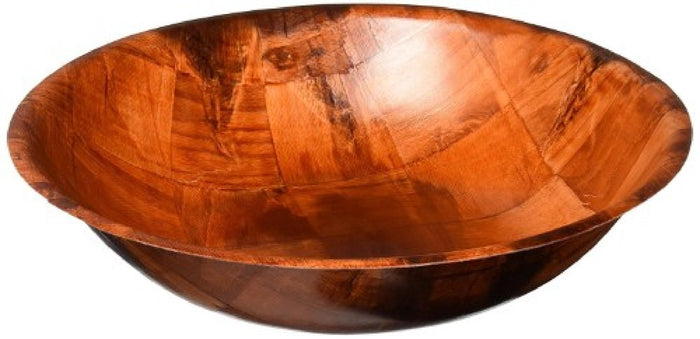 WOODEN SALAD BOWL 12" (F) - 812944009151