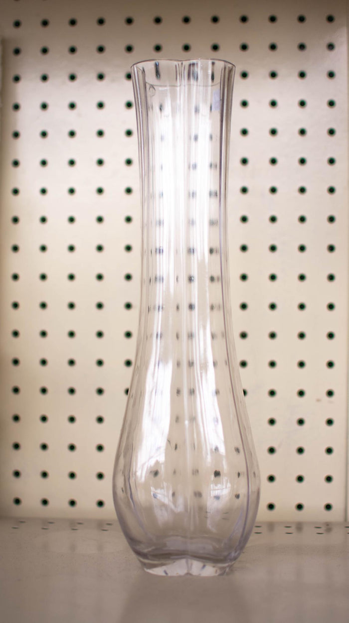 VASE CLEAR GLASS - 8338018001804