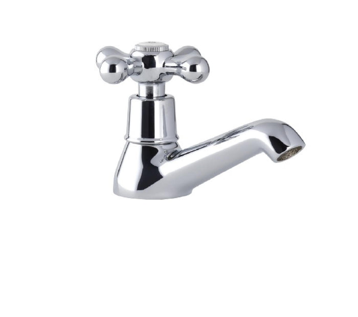 BASIN TAP BRASS CP CROSS - 842851004406