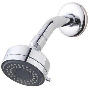 SHWER HEAD 4" CHROME FACE ABS 1JET - 842851004468
