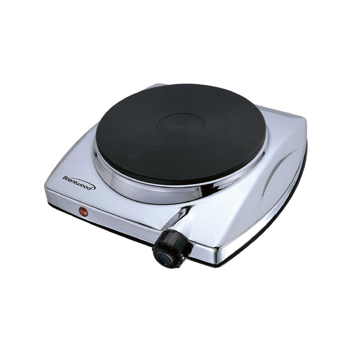 ELECTRIC BURNER SINGLE CHROME1000W BRENTWOOD - 857749002204
