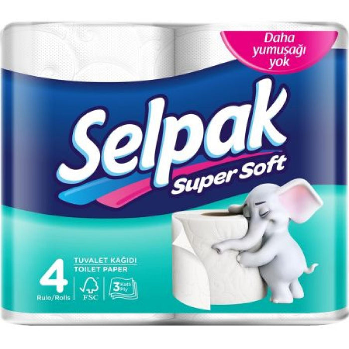 TOILET TISSUE 4PK SELPAK - 8690530204492