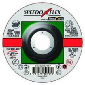 DISC 4 1/2X1/4X7/8" STONE GRINDING HUB - 8711479301919