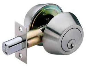 DEAD BOLT LOCK DOUBLE 7312 AB - 875960008065