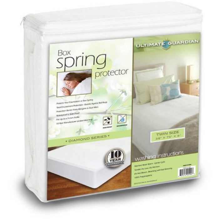MATTRESS PAD QUILTED TWIN 39X75+12" - 895412002908