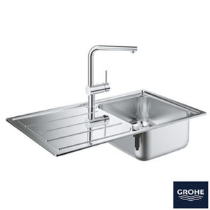 STAINLESS STEEL SINK LEFT 1000X500X6" - BR10050L