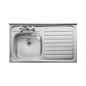 STAINLESS STEEL SINK RGHT 1000X500 X6" X.0.6 - BR10050R