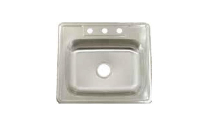 STAINLESS STEEL SINK 25X26X6X.06 SIN BOWL - BR25226