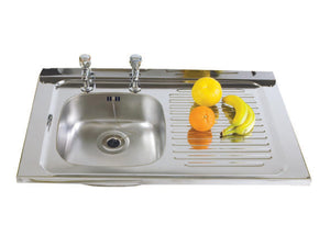 SINK SS  R/H SBSD 39X19 100X50CM - CXP6601