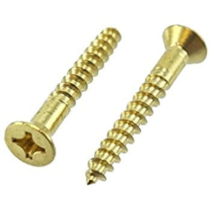 SCREW 8 X 1-1/2 BRASS - FSWB08-1.50