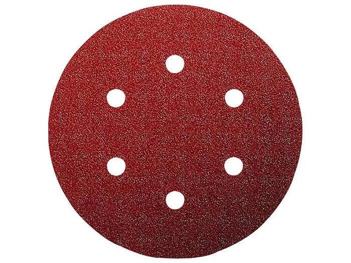 VELCRO DISC 120G 6" (150MM) W/HOLE - KG07