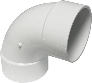 6" DWV 90DEG BEND - PPS90