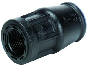 3/4" POLY BLUE FEMALE ADAPTOR PUSH FIT - SC2723