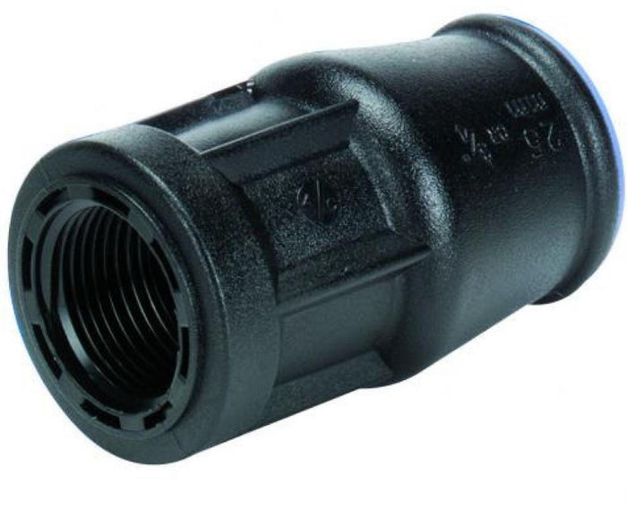 3/4" POLY BLUE FEMALE ADAPTOR PUSH FIT - SC2723