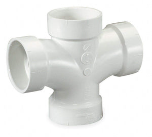 3" PVC DWV DBL TEE - SC36