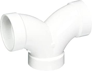 3" DOUBLE DWV 90DEG ELBOW - SC390